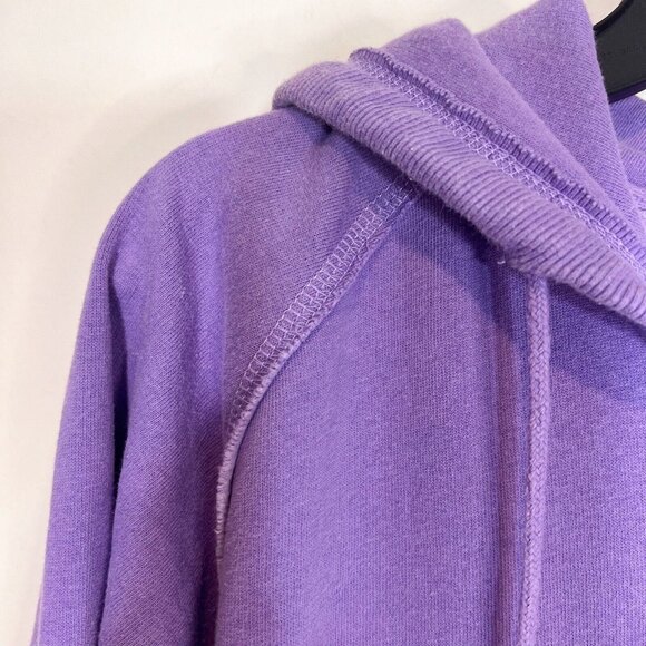 Stone Harbor NJ Hoodie L Womens Half Zip Purple Long Sleeve Popover Size Large - Picture 6 of 10